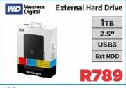 Western Digital 1TB External Hard Drive
