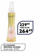 CC Cologne Original-6 x 100ml