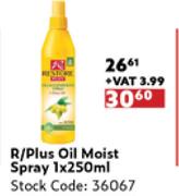 R/Plus Oil Moist Spray-1 x 250ml