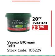 Veerox B/Cream-1 x 1L