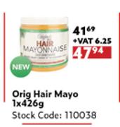Orig Hair Mayo-1 x 426g
