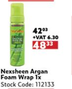 Nexsheen Argan Foam Wrap 1x