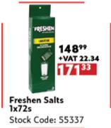 Freshen Salts 1 x 72s