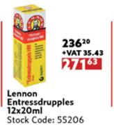 Lennon Entressdrupples-12 x 20ml