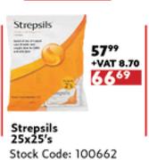Strepsils-25 x 25's