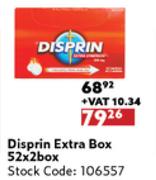Disprin Extra Box-52 x 2 Box