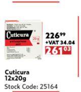 Cuticura-12 x 20g