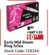 Early Mid Steam Preg-1x1 Each