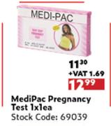 Medipac Pregnancy Test-1x1 Each