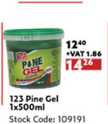 123 Pine Gel-1x500ml