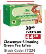 Closemyer Slimming Green Tea-1x1 Each