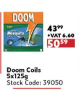 Doom Coils-5x125g