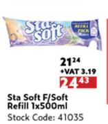 Sta Soft F/Soft Refill-1x500ml