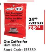 Oto Coffee For Him-1x1 Each