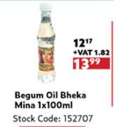 Begum Oil Bheka Mina-1 x 100ml