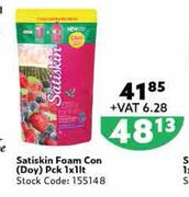 Satiskin Foam Con (Doy) Pck-1 x 1L