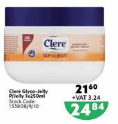 Clere Glyco Jelly P/Jelly-1 x 250ml