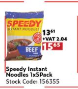 Speedy Instant Noodles-1 x 5 Pack