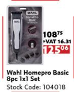 Wahl Homepro Basic 8 Pc-1 x 1 Set