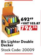 Bic Lighter Double Decker