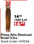Prima Afro Shonisani Braid-1 x 1 Each