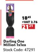 Darling One Million-1 x 1 Each