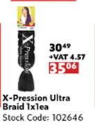 X-Pression Ultra Braid-1 x 1 Each