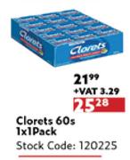 Clorets 60s 1 x 1 Pack