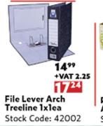 File Lever Arch Treeline-1 x 1 Each