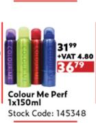 Colour Me Perfume-1 x 150ml