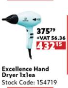 Excellence Hand Dryer-1 x 1 Each
