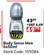 Body Sense Men-6 x 50ml