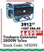 Tradepro Generator 2800W-1x1 Each