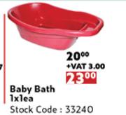 Baby Bath-1 x 1 Each