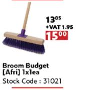 Broom Budget Afri-1 x 1 Each