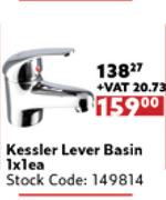 Kessler Lever Basin-1x1 Each