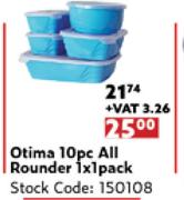 Otima 10 Pc All Rounder 1 x 1 Pack