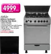 Sunbeam gas stove electric oven cheap