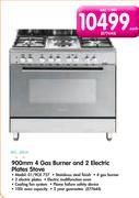 900mm 4 Gas Burner And 2 Electric Plates Stove-01/9CX 727
