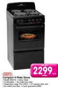 Defy Compact 4 Plate Stove-DSS514