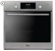 Whirlpool 600mm Eye Level Oven Undercounter Oven AKP137IX