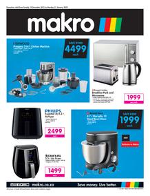 Makro : Appliances (19 December - 31 January 2022)