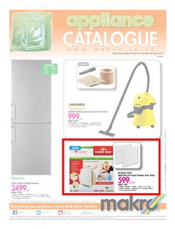 Makro : Appliance (29 Mar - 06 Apr 2015), page 1