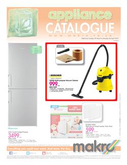 Makro : Appliance (29 Mar - 06 Apr 2015), page 1