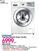 Samsung 7kg/5kg Washer Dryer Combo WD702U4BKSD/FA