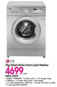 LG 7kg Direct Drive Front Load Washer F10B8QDP5