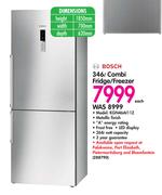 Bosch 346Ltr Combi Fridge/Freezer KGN46AI11Z