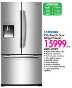 Samsung 710L French Door Fridge/Freezer RF67DEPN1/XFA