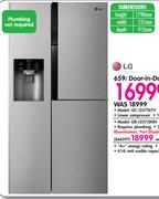 LG 614L Door-In-Door Fridge/Freezer GRJ237JSNN
