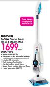 Hoover 1600W Steam Fresh 10-In-1 Steam Mop HS86-SFC-ZA